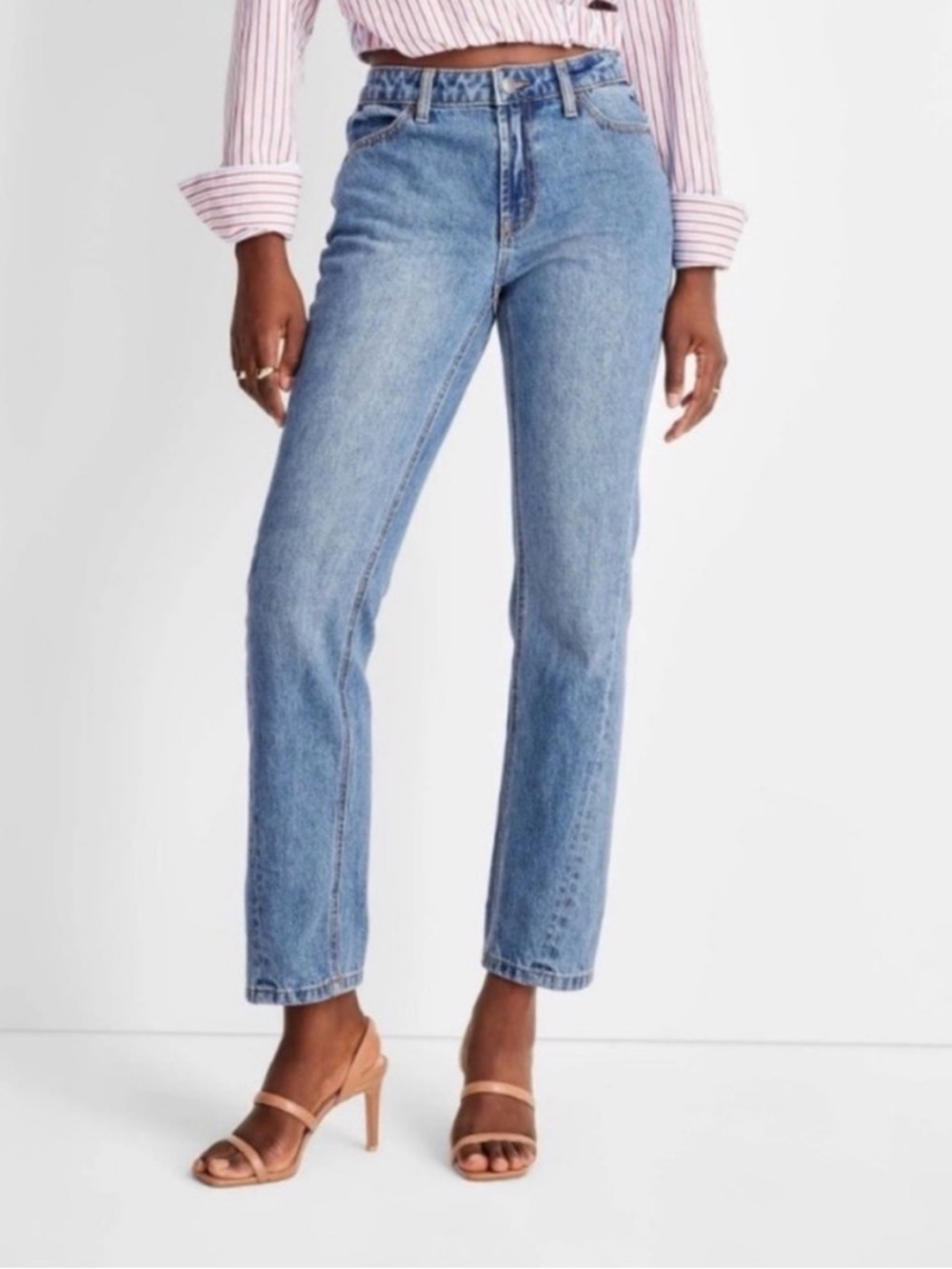 Future Collective High Rise Boyfriend Jeans
